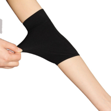 (Black)2 Pcs Full Forearm Tattoo Cover Up Band Compression Sleeves Sun Protection Men Women