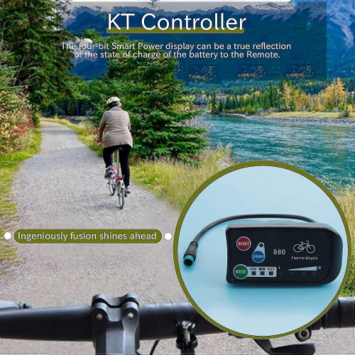 Electric Bicycle Display 36v 48v Ebike Ligent Control Panel Lcd Display Led880 Waterproof Controlle 2