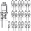 (10W)20 Pack 10W 12V G4 Halogen Lamps - Warm White 1