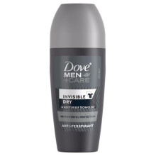 6 x Dove Men Invisible Dry Anti-Perspirant Roll On 50ml