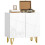 Homcom (White) HOMCOM Storage Cabinet, Sideboard with Adjustable Shelf 2