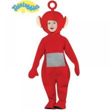 (Enfants 10-12T) Costume Teletubbies Enfants Enfant Cosplay Dipsy Laa-laa Po Tinky Winky Onesies Pyjama de Noël Pyjama Anime Halloween Coût