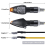 Lot de 4 clignotants pour moto, 14 LED, 12 V 5