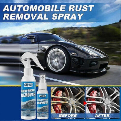 (3pcs) 1-3PCS Car Rust Removal Spray Multi-Purpose Rust Remover Inhibitor Derusting Spray 1