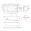 NES Home Nes Home 1700mm Square Bath with Legs and Brushed Brass Frame Square Bath Screen 7