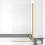 NES Home Nes Home 1700mm Square Bath with Legs and Brushed Brass Frame Square Bath Screen 5