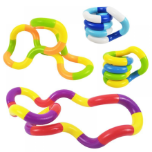peças Tangle Fidget Toy Isty Fidget Toy Alívio do estresse Estimulador silencioso para crianças e adultos Bl