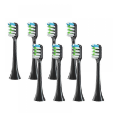 cabeças de escova de dentes de substituição para V1X3/X3U X1/X3/X5 cabeças de escova de dentes elétricas pretas