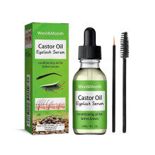 West & Month Castor Oil Eyelashe Essence Moisturizing Long Curling Mild Eyelashe Essence