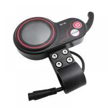 Medidor de pantalla LCD con acelerador de pulgar QS-S4 de 48 V-60 V para patinete eléctrico Zero 8, 9, 10, 8X y 10X (pantalla de 6 pine