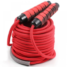 Ρυθμιζόμενο σχοινάκι άλματος με πυρήνα πλεγμένου σχοινιού υψηλής αντοχής α