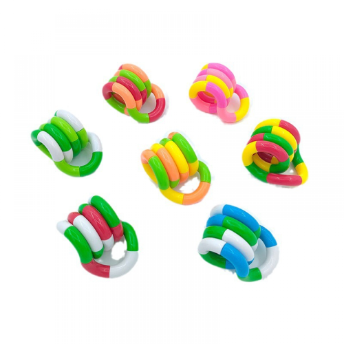 τεμάχια παιχνίδι Tangle Fidget Isty παιχνίδι Fidget ανακούφιση από το στρες αθόρυβο γι 1