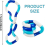 τεμάχια παιχνίδι Tangle Fidget Isty παιχνίδι Fidget ανακούφιση από το στρες αθόρυβο γι 5