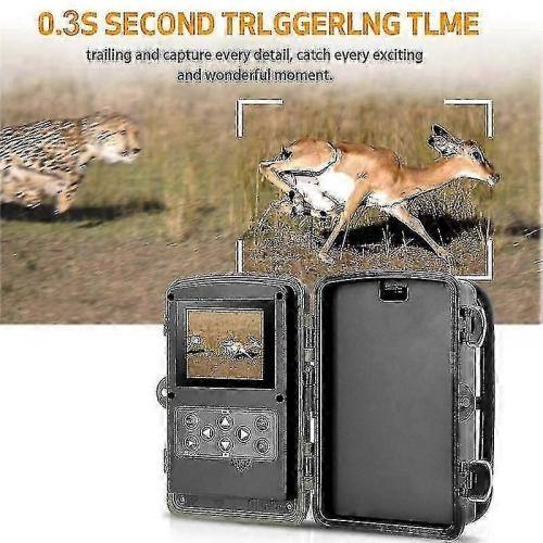 Κάμερα Wifi Trail 4k 32mp Bluetooth Game Camera Στείλτε εικόνες σε κάμερα κυνηγιού τηλεφώνου 2
