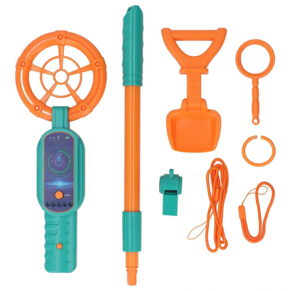Metalldetektor für Kinder, Outdoor-Abenteuerspielzeug, Metalldetektor-Spiel, Spielzeug für Jungen
