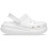Crocs (White, 6 (Adults')) Crocs Classic Crush EVA Women's White Clogs 6
