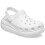 Crocs (White, 6 (Adults')) Crocs Classic Crush EVA Women's White Clogs 1