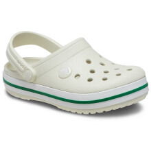 (White, 11 (Adults')) Crocs Crocband Thermoplastic Linen Loafers