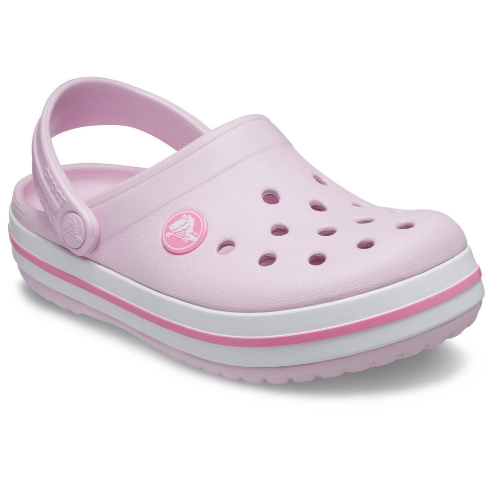 (Pink, 4 (Adults')) Crocs Crocband Thermoplastic Ballerina Pink Loafers