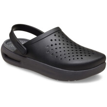 (Black, 8 (Adults')) Crocs InMotion Clog Thermoplastic Black Clogs