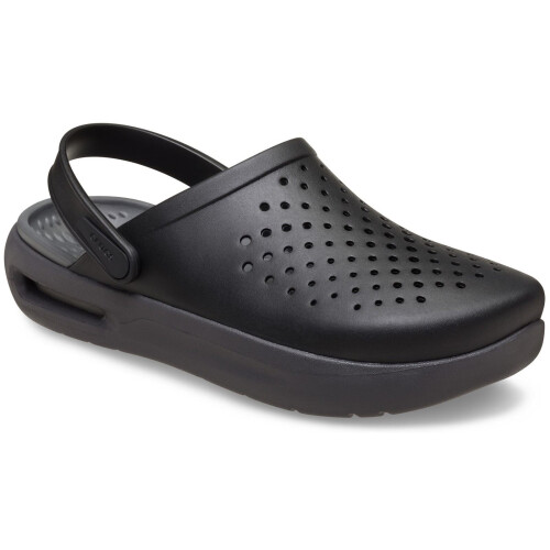 Crocs (Black, 12 (Adults')) Crocs InMotion Clog Thermoplastic Black Clogs