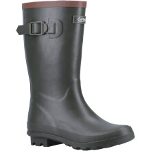 (Green, 3 (Adults')) Cotswold Bowldown Rubber Boys's Green Wellington Boots