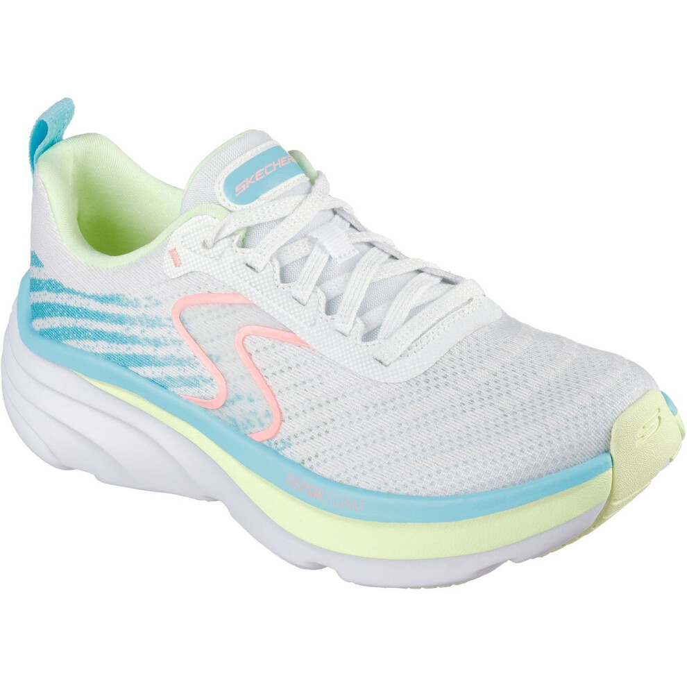 Skechers (White, 4 (Adults')) Performance D'lux Vapor Cool Breeze Textile Women's White/Multi Trainers