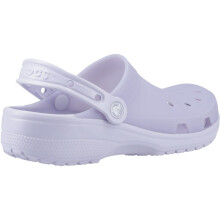 (Purple, 4 (Adults')) Crocs Classic Frosted Thermoplastic Purple Moon Clogs
