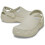 Crocs (White, 7 (Adults')) Crocs Classic Crafted Cotton Stucco Clogs 3