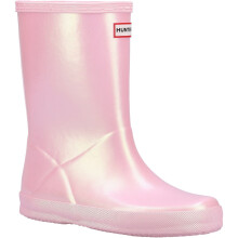 (Pink, 13 (Adults')) Hunter First Nebula Rubber Bella Wellington Boots