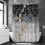 Modern Bathroom Waterproof Shower Curtain Colors Sizes Available 1