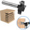 Surfacing Router Bit, 6mm Shank 25mm Cutting Diameter DadoPlaner Router Bits 3