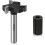 Surfacing Router Bit, 6mm Shank 25mm Cutting Diameter DadoPlaner Router Bits 1
