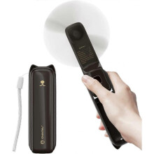 Handheld Mini Fan, 3-in-1 Handheld Fan, Portable Travel Fan, Small Foldable Pocket Fan, Personal Desk Fan with Power Bank