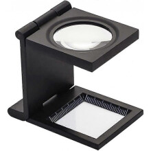 10X hands-free magnifying glass desktop magnifying glass three fold magnifying glass pocket magnifying glass magnifying aid tool with scale base