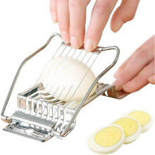 Stainless Steel Wire Egg Cutter Suitable for Boiled Egg Strawberry Banana Ham Multifunctional