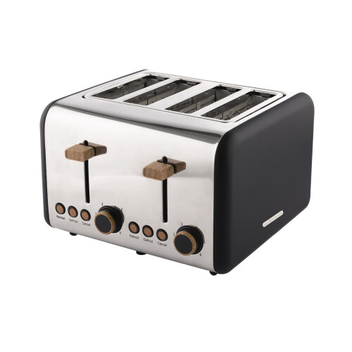 Hamilton Beach Hamilton Beach, Scandi Toaster, 4 Slice, Matte Black, HBT02MB