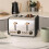 Hamilton Beach Hamilton Beach, Scandi Toaster, 4 Slice, Matte Black, HBT02MB 2