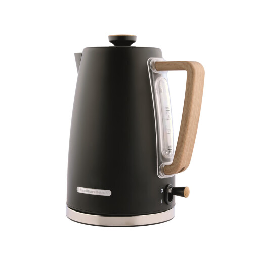 Hamilton Beach Hamilton Beach, Scandi Electric Kettle, Matte Black, 1.7L, HBK01MB 1