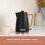 Hamilton Beach Hamilton Beach, Scandi Electric Kettle, Matte Black, 1.7L, HBK01MB 5