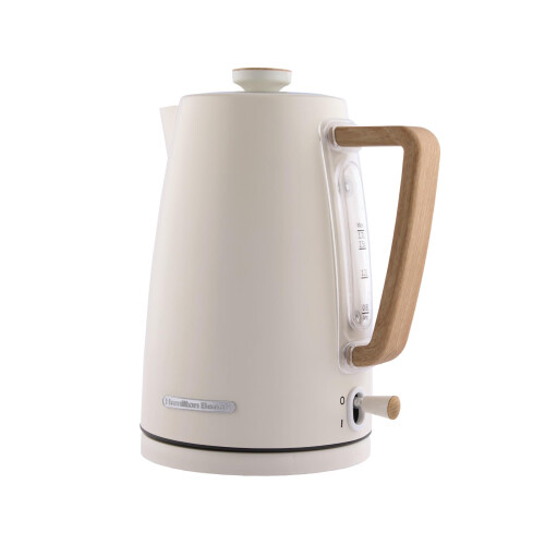 Hamilton Beach Hamilton Beach, Scandi Electric Kettle, Matte Cream, 1.7L, HBK01MC 1