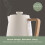 Hamilton Beach Hamilton Beach, Scandi Electric Kettle, Matte Cream, 1.7L, HBK01MC 6