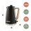 Hamilton Beach Hamilton Beach, Scandi Electric Kettle, Matte Black, 1.7L, HBK01MB 4