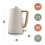 Hamilton Beach Hamilton Beach, Scandi Electric Kettle, Matte Cream, 1.7L, HBK01MC 4