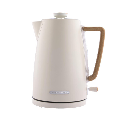 Hamilton Beach Hamilton Beach, Scandi Electric Kettle, Matte Cream, 1.7L, HBK01MC