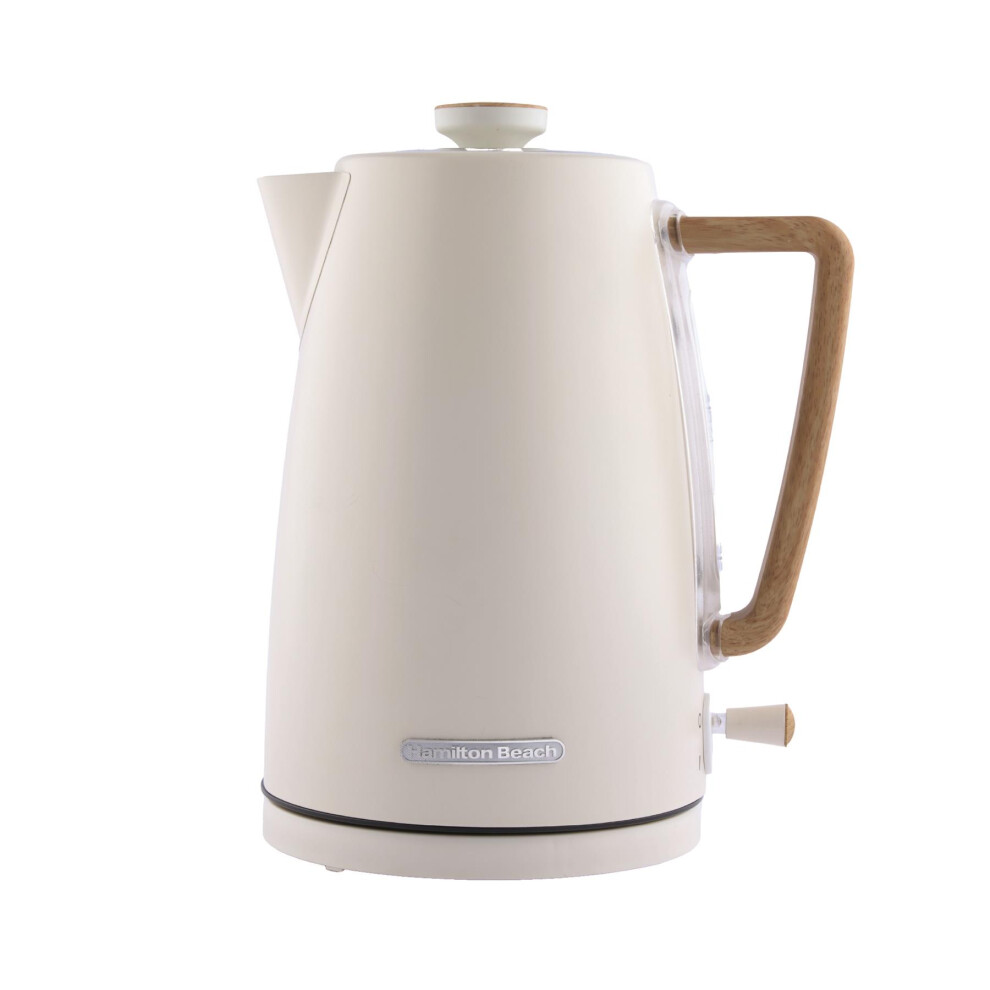 Hamilton Beach , Scandi Electric Kettle, Matte Cream, 1.7L, Hbk01mc