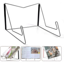 Book Stands, Metal Bookstand Music Book Easel Display Holder, Portable Reading Stand Book Holder