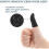 8pcs Mobile Game Finger Cover Controller Finger Cover Compatible with PUBG Mobile Game Controller Sensitive Shooting and Aiming Keys 4