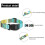 Adjustable Nylon Dog Collar with Patterns, Soft Comfy Pet Collar for Small Medium Large Dogs (S, Arrow) 3