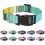 Adjustable Nylon Dog Collar with Patterns, Soft Comfy Pet Collar for Small Medium Large Dogs (S, Arrow) 1